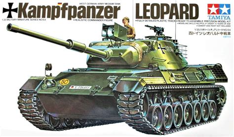 TAMIYA 35064 West German Early Leopard Tank 1 35 Scale Plastic Kit