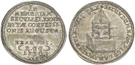 Georg Friedrich Karl 1726 1735 2 Gute Groschen 1730 Slg Wilm