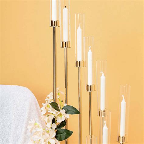 57 Gold 12 Arm Taper Candle Holder