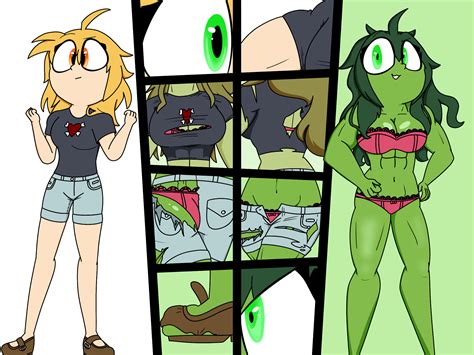 She Hulk Transformation Animation