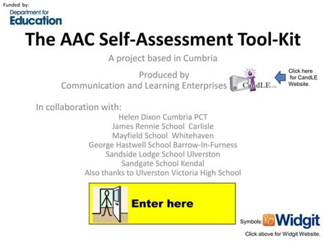 1 The Aac Self Assessment Tool Kit Final Ppt