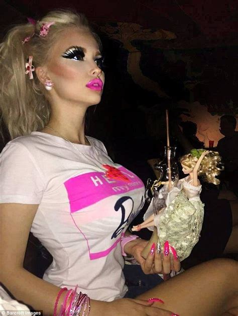 Czec Human Barbie Spends £1000 A Month On Procedures Daily Mail Online