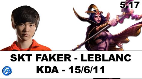 Skt Faker Leblanc Vs Viktor Kr Soloq Youtube