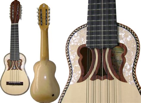 Panozo Concert Charango Of Naranjillo Buterfly Soundhole Waldo