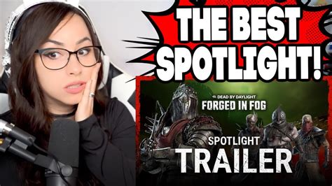 Dead By Daylight Forged In Fog Spotlight Trailer Reaction Youtube