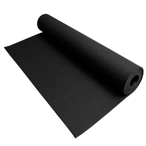 Incstores 1 2 Inch Thick Mega Rubber Flooring Roll Flexible Recycled Rubber Roll