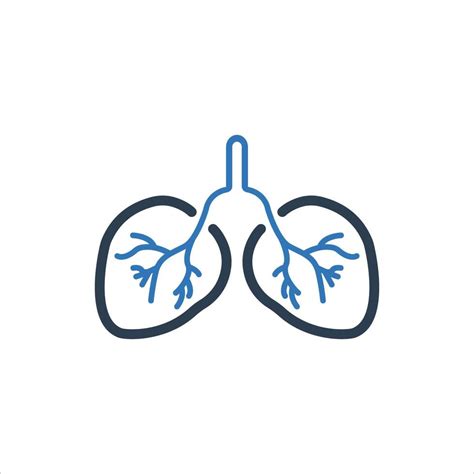 Icono De Pulmones Humanos Icono De Neumología 6397860 Vector En Vecteezy