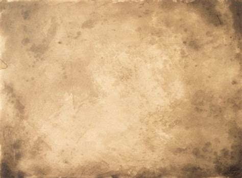 An Old Paper With Some Stains On The Edges Is Shown In Sepia Tones