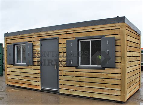 Shipping Container Conversions Ft Modibox With Sloping Roof Cs