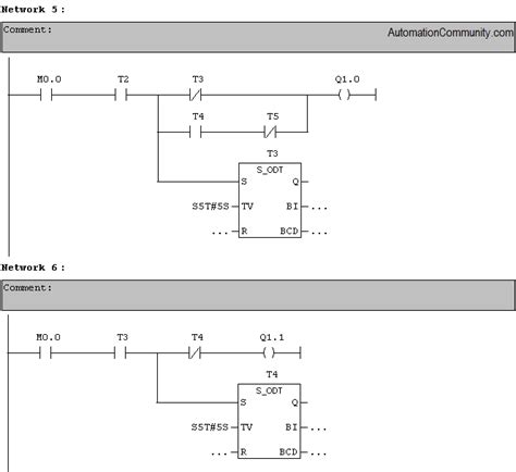 Plc Ladder Diagram For Traffic Light Control Using Timers Th