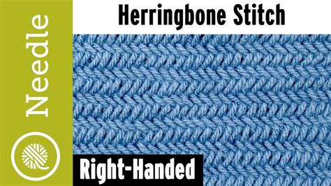 How To Knit Herringbone Stitch Plus Bind Off Tips Youtube