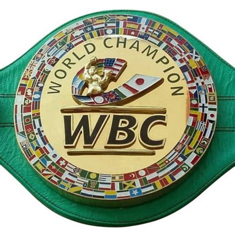 WBC World Boxing Champion Belt Adult Full Size Replica 3D - Etsy