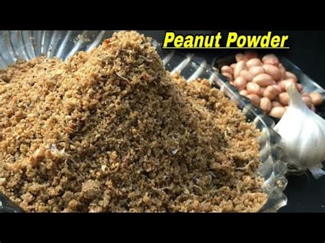 How To Make Palli Podi In Telugu Peanut Powder In Telugu Groundnut