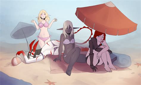 Beach Visit By ArbuzBudesh Hentai Foundry