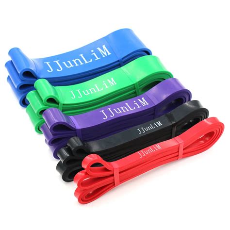 Jjunlim Inch Resistance Pull Up Bands Latex Streching Band Elastic