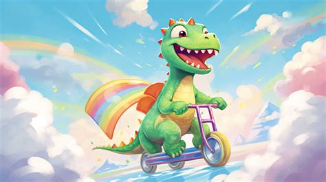 4k Cute Green Dinosaur Wallpapers For Free