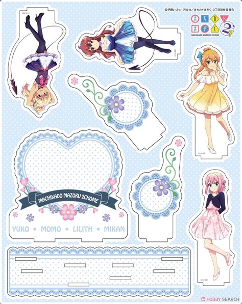 [the Demon Girl Next Door 2 Chome] [especially Illustrated] Acrylic Diorama Dress Ver Anime