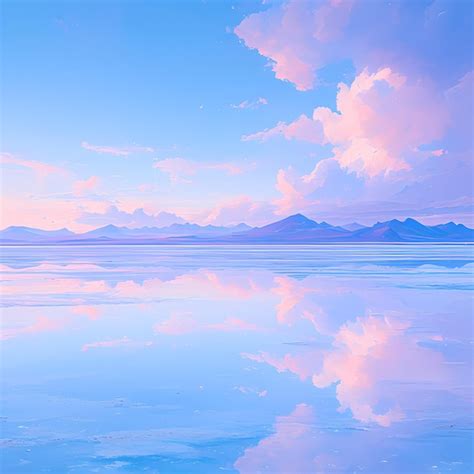 Premium Photo Majestic Uyuni Salt Flats Sunset Panorama