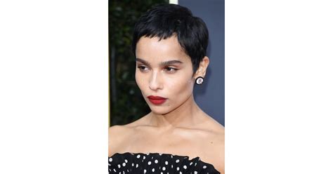 Zoe Kravitz Celebrities With Multiple Ear Piercings Popsugar Beauty