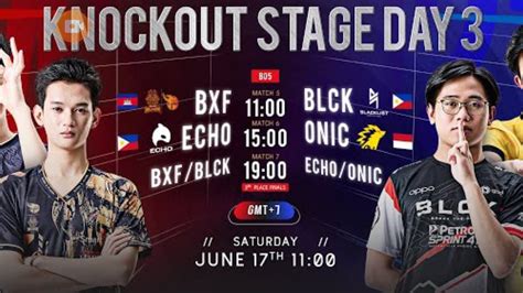 Echo Vs Onic Indo Game Msc Knockout Stage Day Semifinals