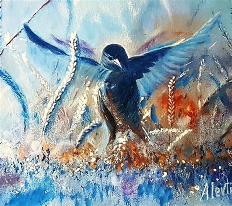 Flying Birds Painting