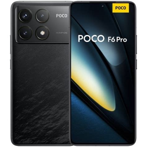 Móvil POCO F6 Pro 5G 12 512GB Negro Libre PcComponentes