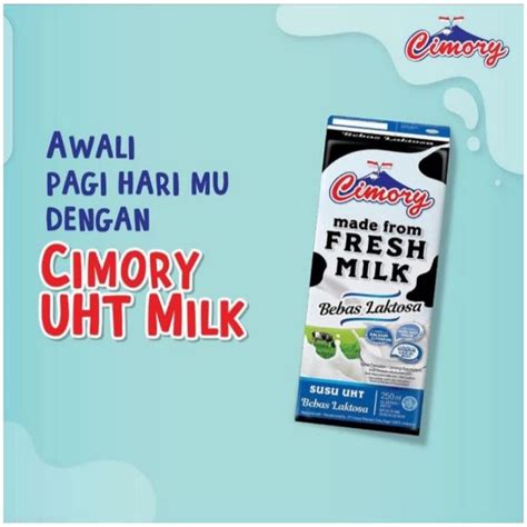 Jual Cimory Susu Uht 250ml Rasa Bebas Laktosakotak Shopee Indonesia