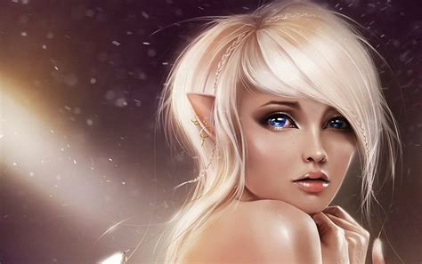 5120x2880px Free Download Hd Wallpaper Fantasy Art Realistic Women Blue Eyes Blonde