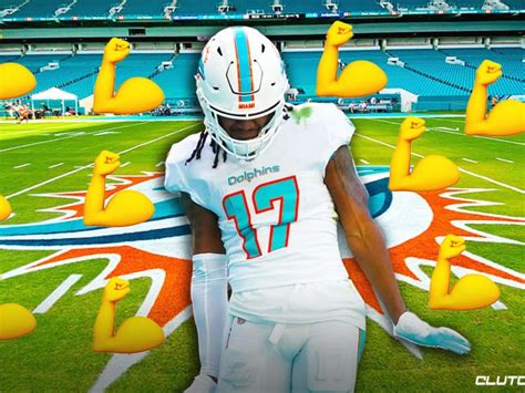 Jaylen Waddle Dolphins Wallpapers Wallpaper Cave