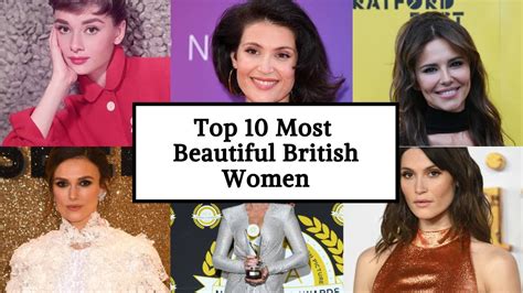 Top Most Beautiful British Women Beautiful Luxury Channel By Jl