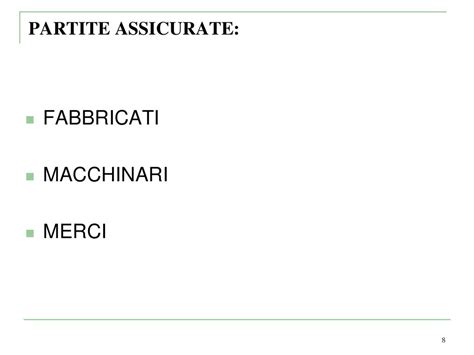 Valore Assicurativo E Riferimenti Al Contratto Assicurativo Property