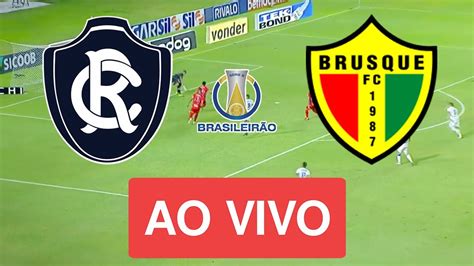 Remo X Brusque Ao Vivo Com Imagem Campeonato Brasileiro SÉrie B