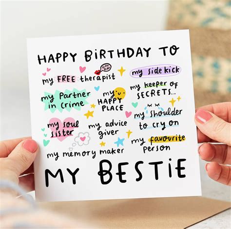 Pin By Randi Straley On Mia’sss In 2024 Best Friend Birthday Cards Birthday Cards For Friends