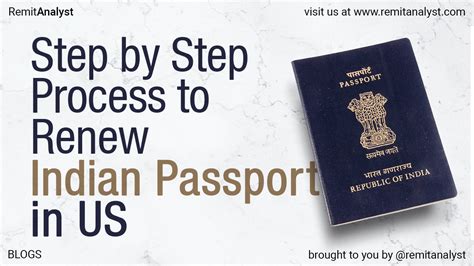 Step By Step Process To Renew Indian Passport In Us