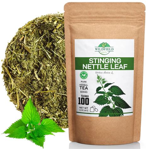 100 Bags Dried Nettle Leaf Tea Ortiga Planta Nettle Herb