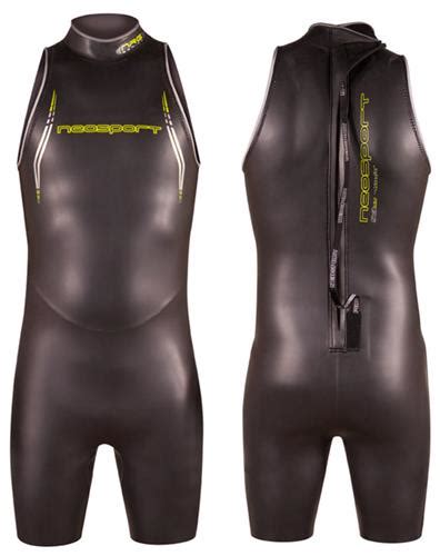 Mens Triathlon Wetsuit 5 3mm Nrg Short Sleeveless Swimming Equipment