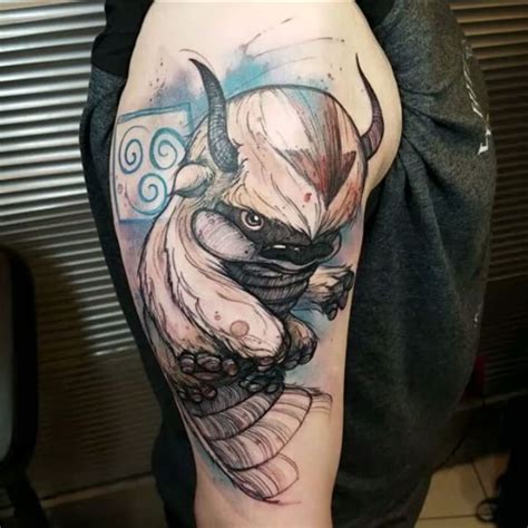 Real Life Airbender Tattoos