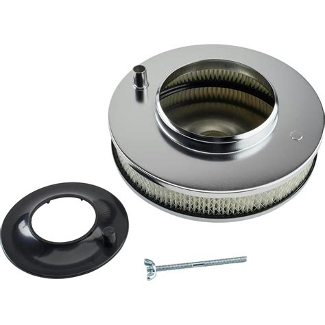 10 Inch Chrome Air Cleaner 2 Barrel Carb