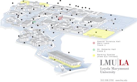 Loyola Marymount University Campus Map - New York Map Poster