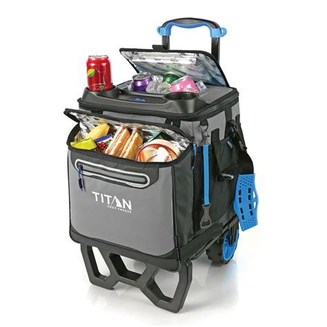 Titan 24 Can Backpack Cooler Costco Review Collapsible Rolling