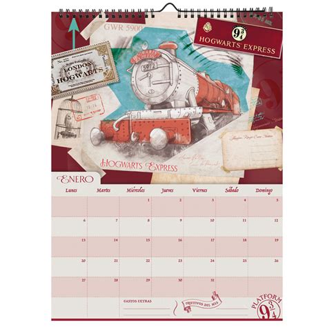 Calendario Mooving Harry Potter Woopy