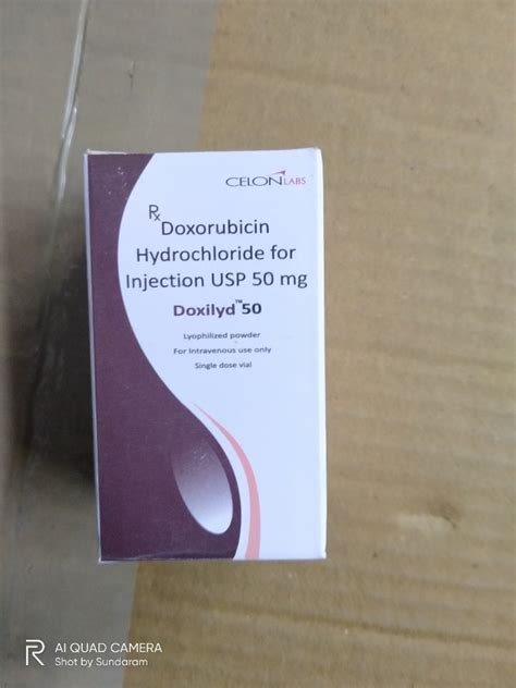 Celon Labs Doxorubicin Hydrochloride Injection Usp Mg Vial