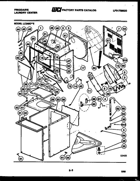 Frigidaire Washer Dryer Combo Parts Diagram