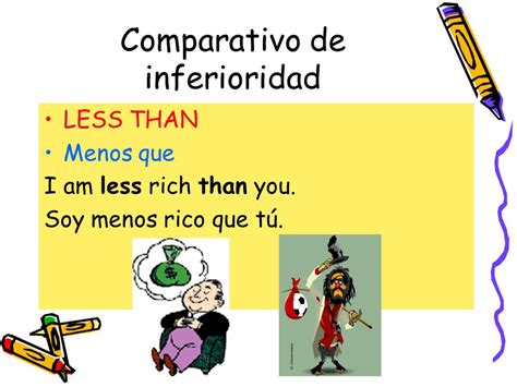 Ejemplos De Comparativos De Inferioridad En Ingles Opciones De Ejemplo