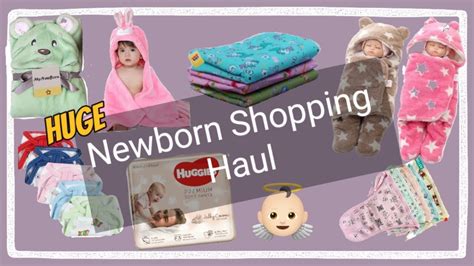 Newborn Baby Shopping Haul Baby Products Newborn Essential Products I