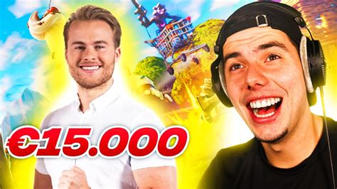 LIVE FORTNITE OEFENEN VOOR ROYALISTIQ 15 000 TOERNOOI Sebas De Jong