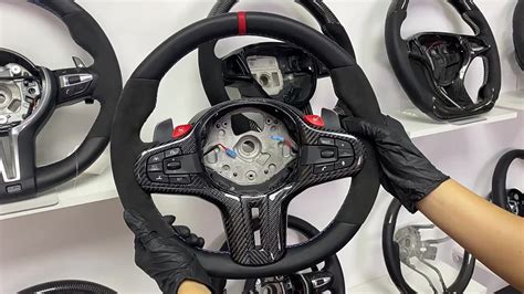 Custom Car Steering Wheel Led Rgb Cf 100 Real 3k Custom Real Carbon