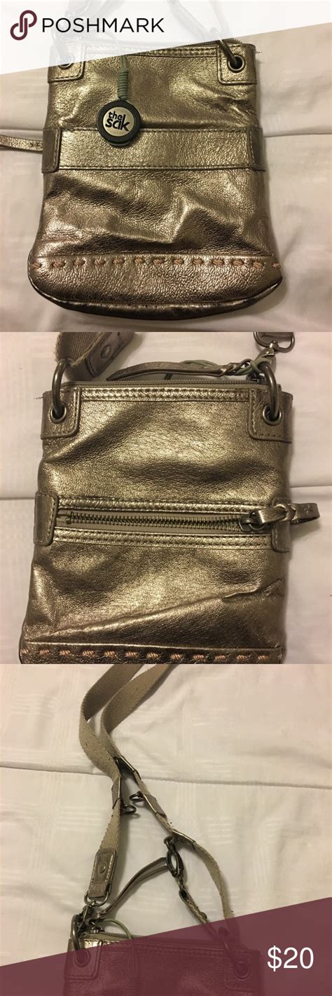 The Sak Gold Cross Body Purse Cute Gold Cross Body Purse Perfect For