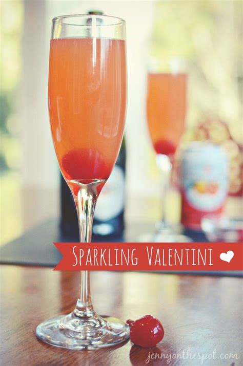 Valentine Drinks The Sparkling Valentini And Whiskey Me Away Valentine Drinks Valentine