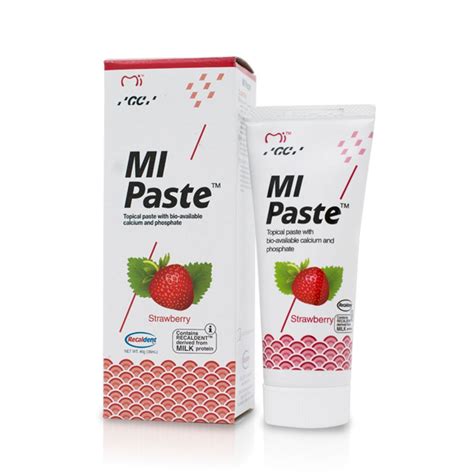 Mi Paste Toothpaste 40g Tube Strawberry Flavor Oral Health Guru